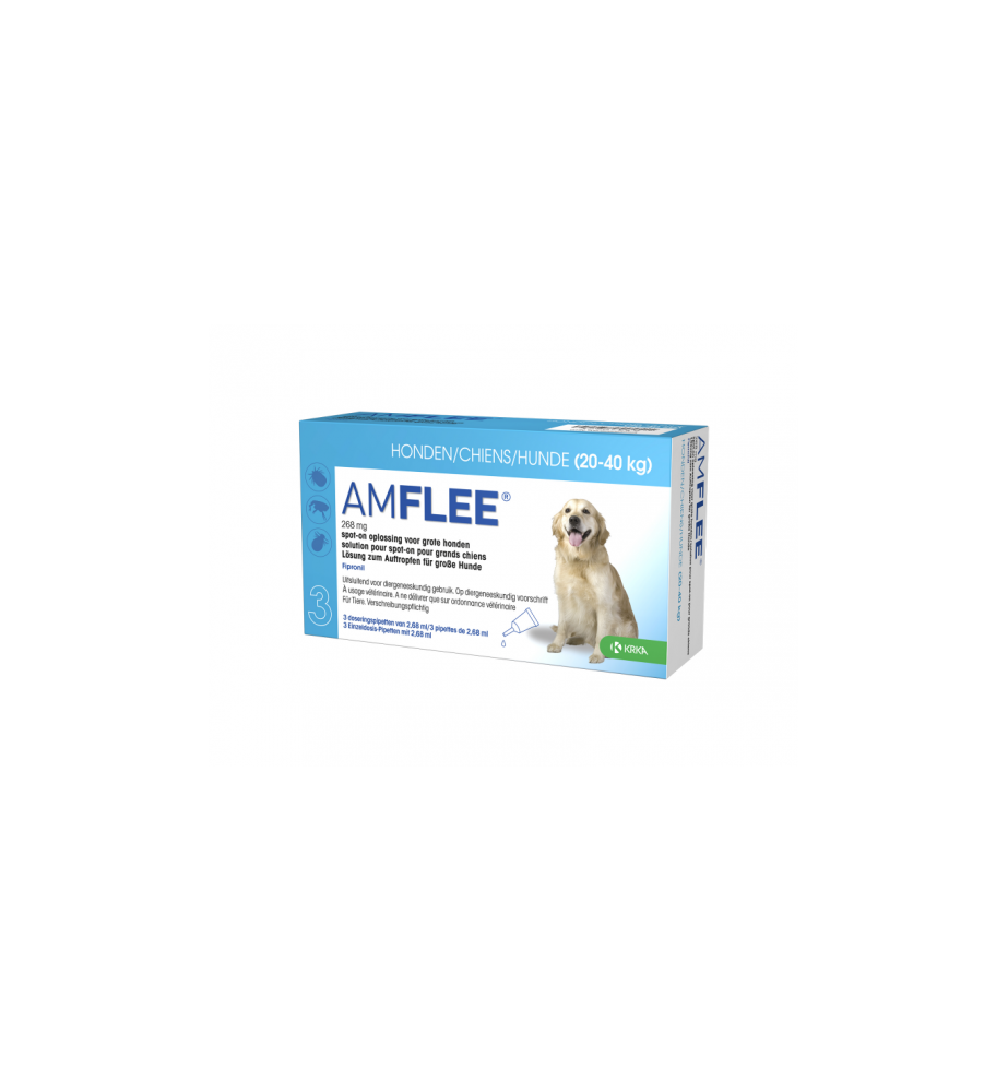 Amflee 268 mg (20 t/m 40 kg) 3 pip
