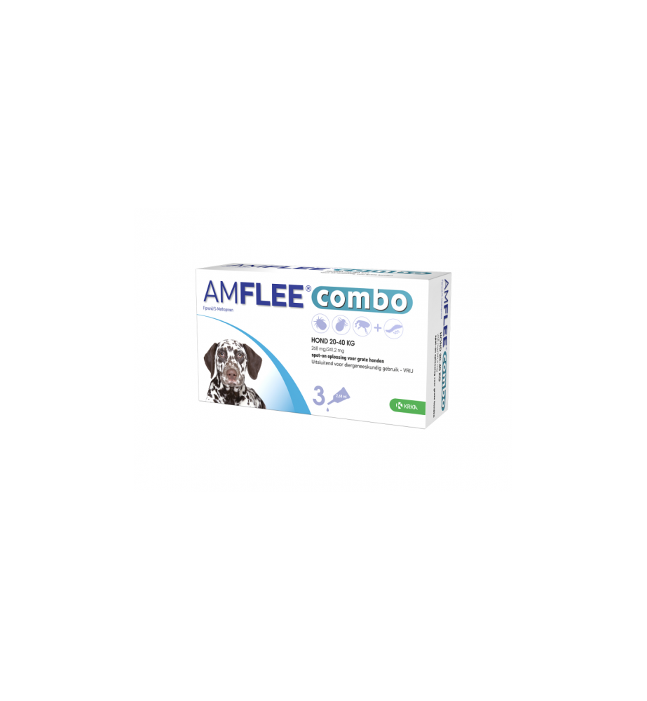 Amflee Combo 268 mg 20 t/m 40 kg  3 pip