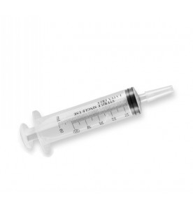 3-delige spuit (60ml) - 25 stuks (Cathetertip)