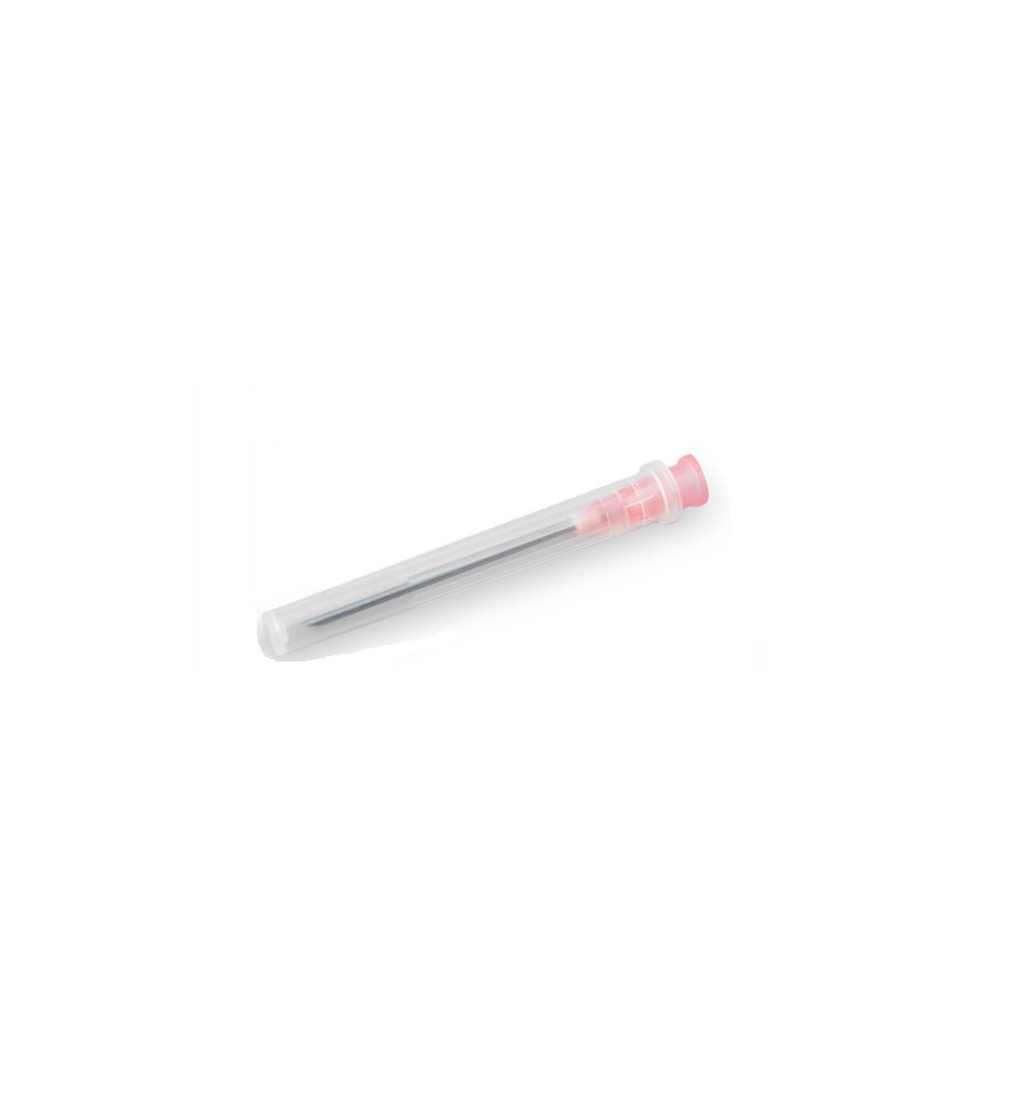 Injectienaald (18G, 1.2 x 38 mm, roze) 100 stuks