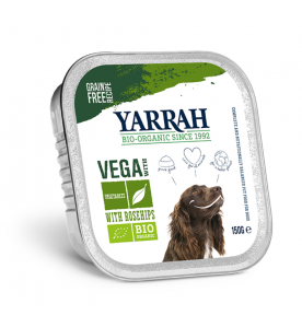 Yarrah Biologisch Hondenvoer Chunks Vega - 12 x 150 gram