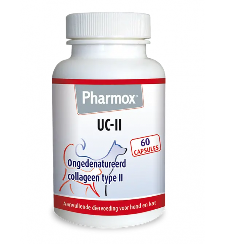 Pharmox UC-II Ongedenatureerd Collageen type 2 - 60 capsules