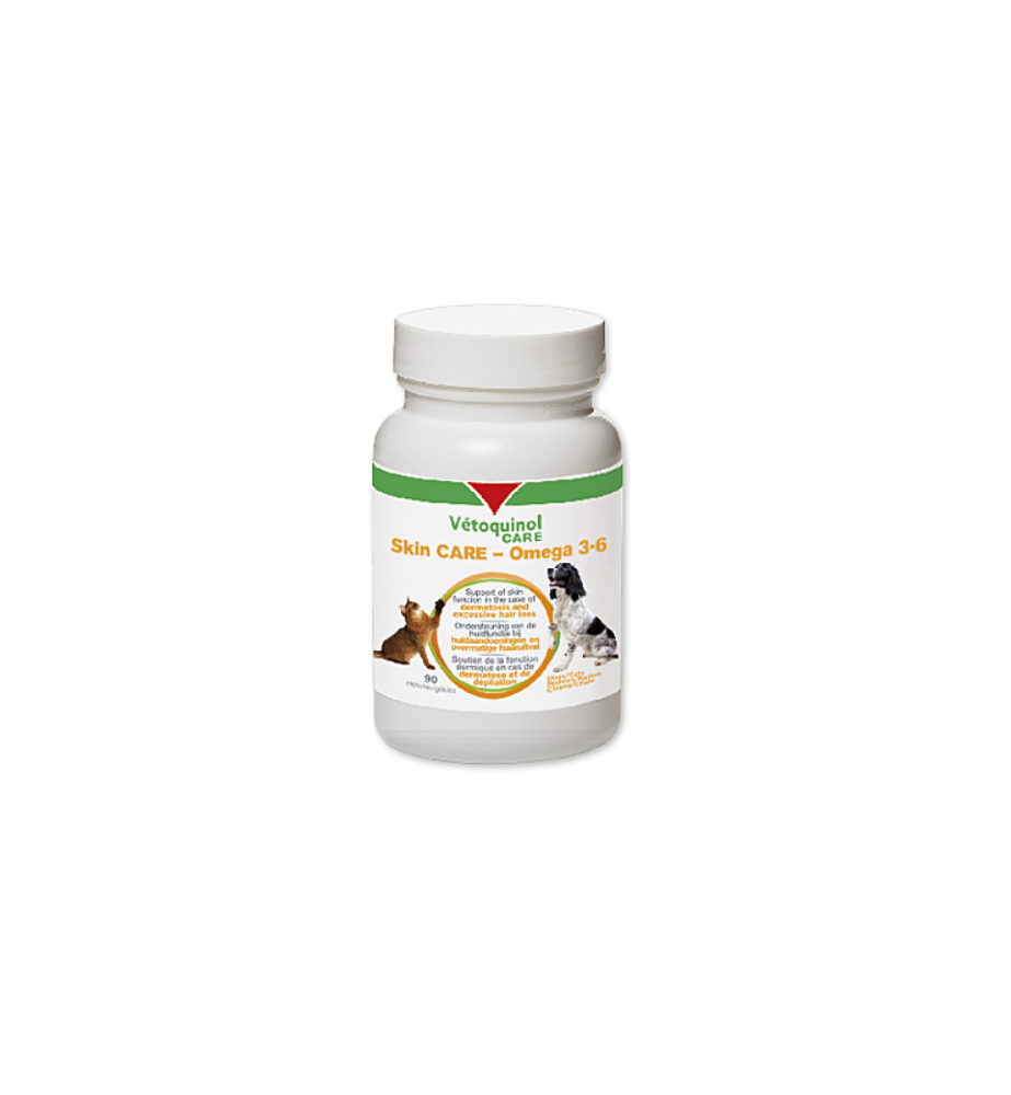 Vétoquinol Care Skin Care Omega 3-6 - 90 capsules