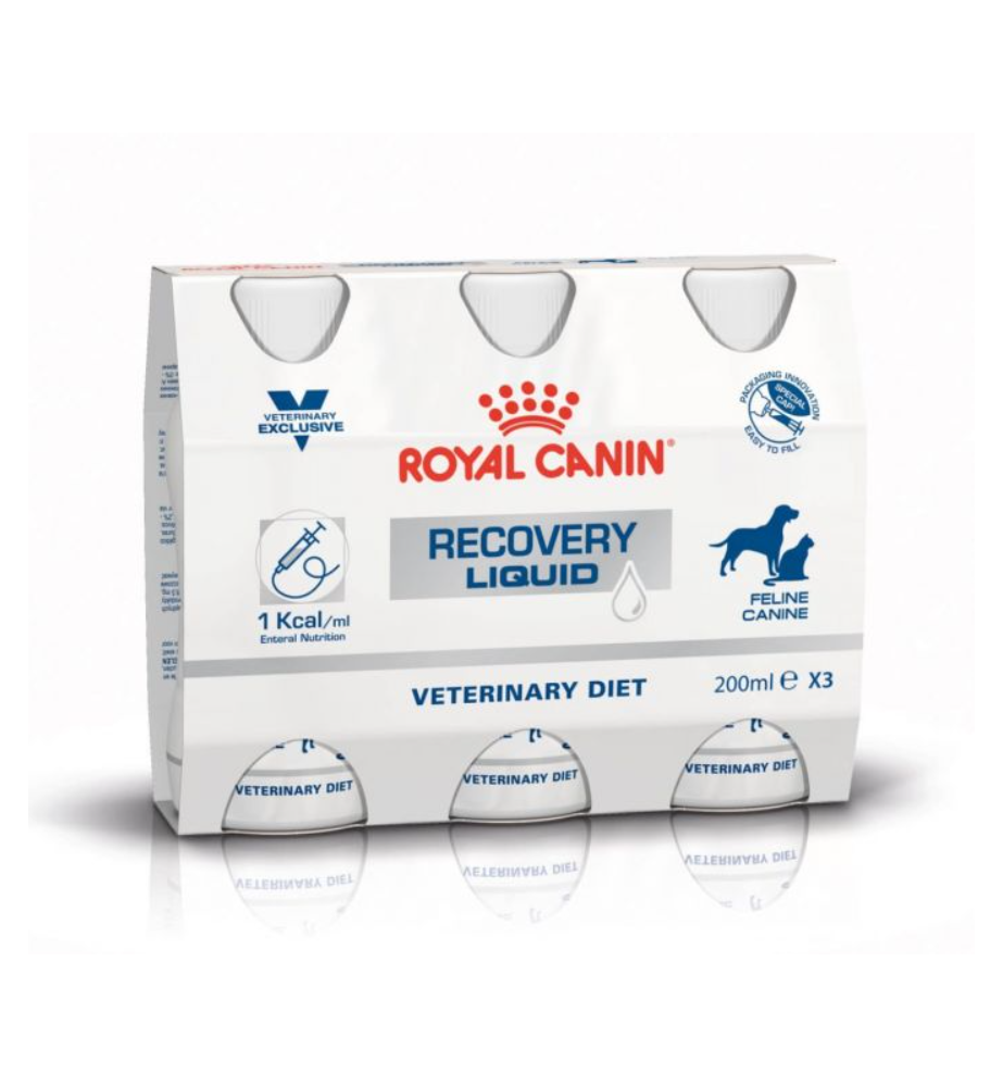 Royal Canin Recovery Liquid - 3 x 200 ml