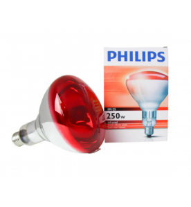 Philips Verwarmingslamp Rood 250 Watt
