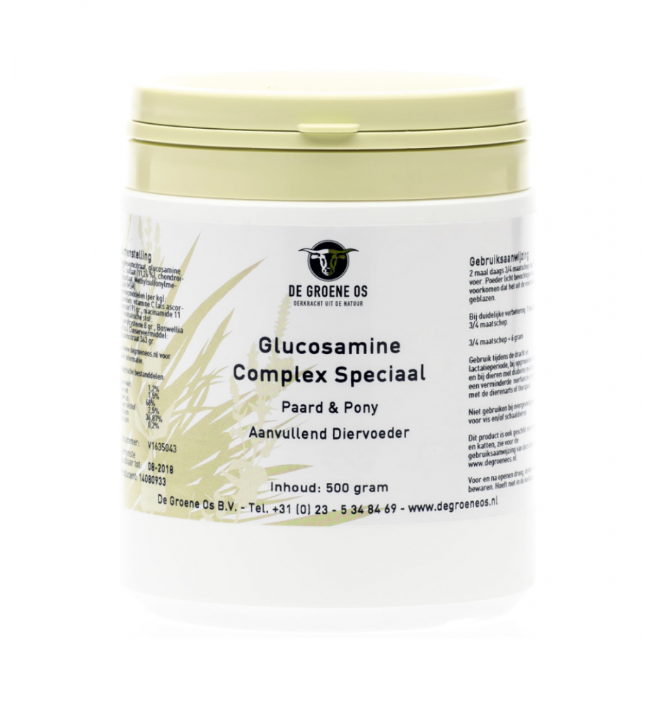 De Groene Os Glucosamine Complex Speciaal - 500 gram