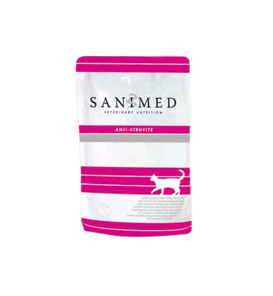 Sanimed Anti-Struvite Pouch - 12 x 100 Gram