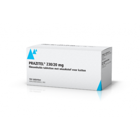 Prazitel 230/20 mg Kat 104 tabletten