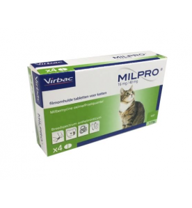 Milpro Grote Kat (+ 2 kg) - 4 tab