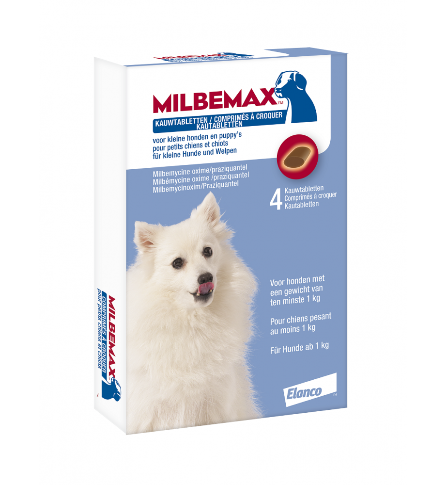 Milbemax Kleine Hond / Puppy Kauwtabletten