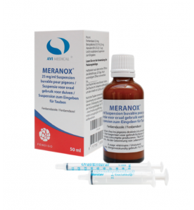 Meranox 25 mg/ml orale suspensie - 50 ml