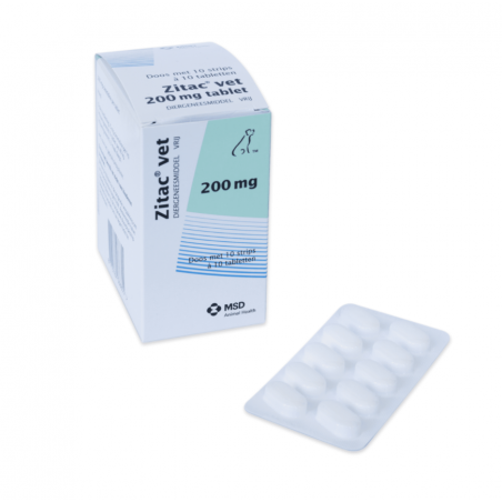 Zitac Vet 200 mg - 100 tabletten