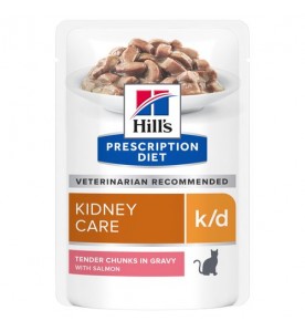 Hill's PD K/D Kidney Care Maaltijdzakjes Zalm - 12 x 85 gram