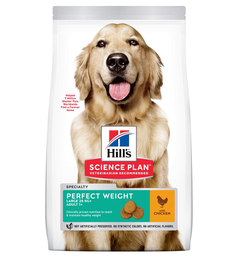 Hill's Science Plan Adult Perfect Weight Large met Kip