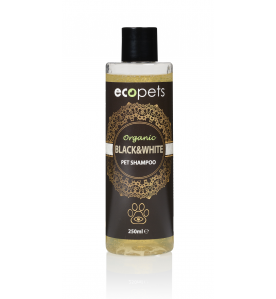 Ecopets Organic Black & White Pet Shampoo & Conditioner - 250 ml
