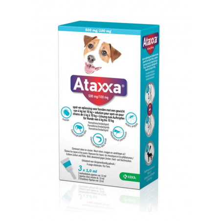 Ataxxa 500/100 mg (4 t/m 10 kg)