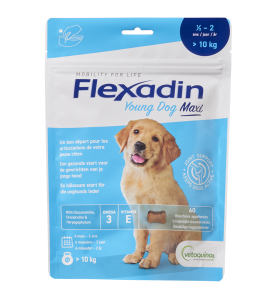 Flexadin Young Dog Maxi (+10 kg) - 60 Chews