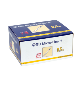 BD Micro-Fine insulinespuit 0.5ml 0.30mm x 8mm - 100 stuks