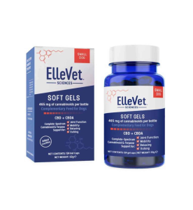ElleVet CBD + CBDA Soft Gels Gelcapsules -Small
