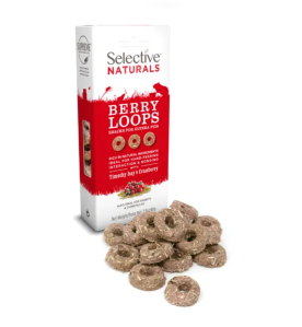 Supreme Selective Naturals Berry Loops - 4 x 80 gram