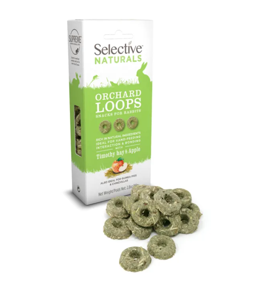 Supreme Selective Naturals Orchard Loops - 4 x 80 gram