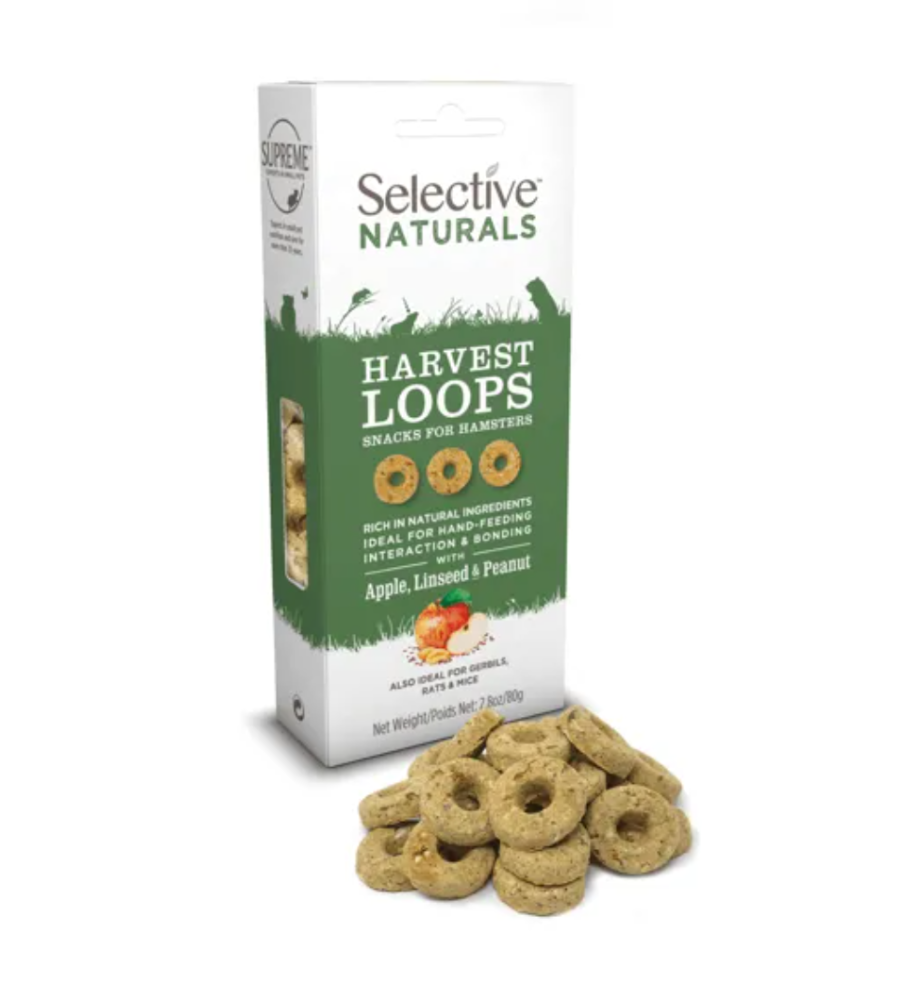 Supreme Selective Naturals Harvest Loops - 4 x 80 gram