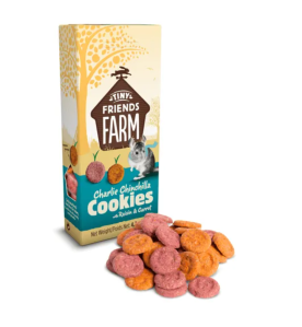 Tiny Friends Farm Charlie Chinchilla Cookies - 120 gram