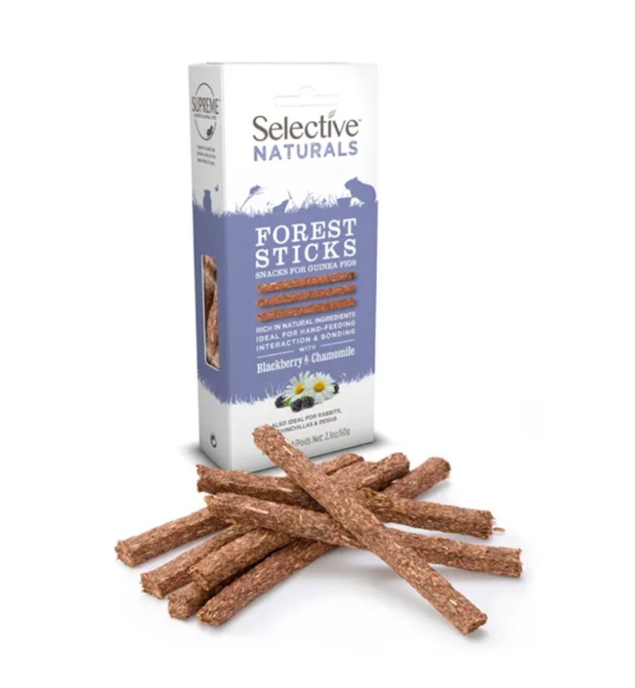 Supreme Selective Naturals Forest Sticks - 60 gram