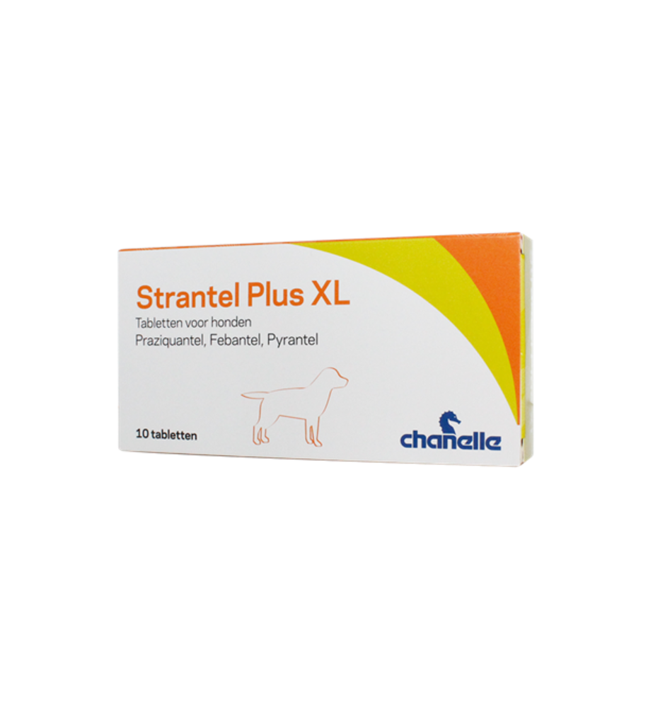 Strantel Plus XL - 10 tabletten