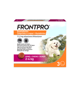 Frontpro 11 mg (2 t/m 4 kg) - 3 tabletten