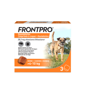Frontpro 28 mg (4 t/m 10 kg) - 3 tabletten