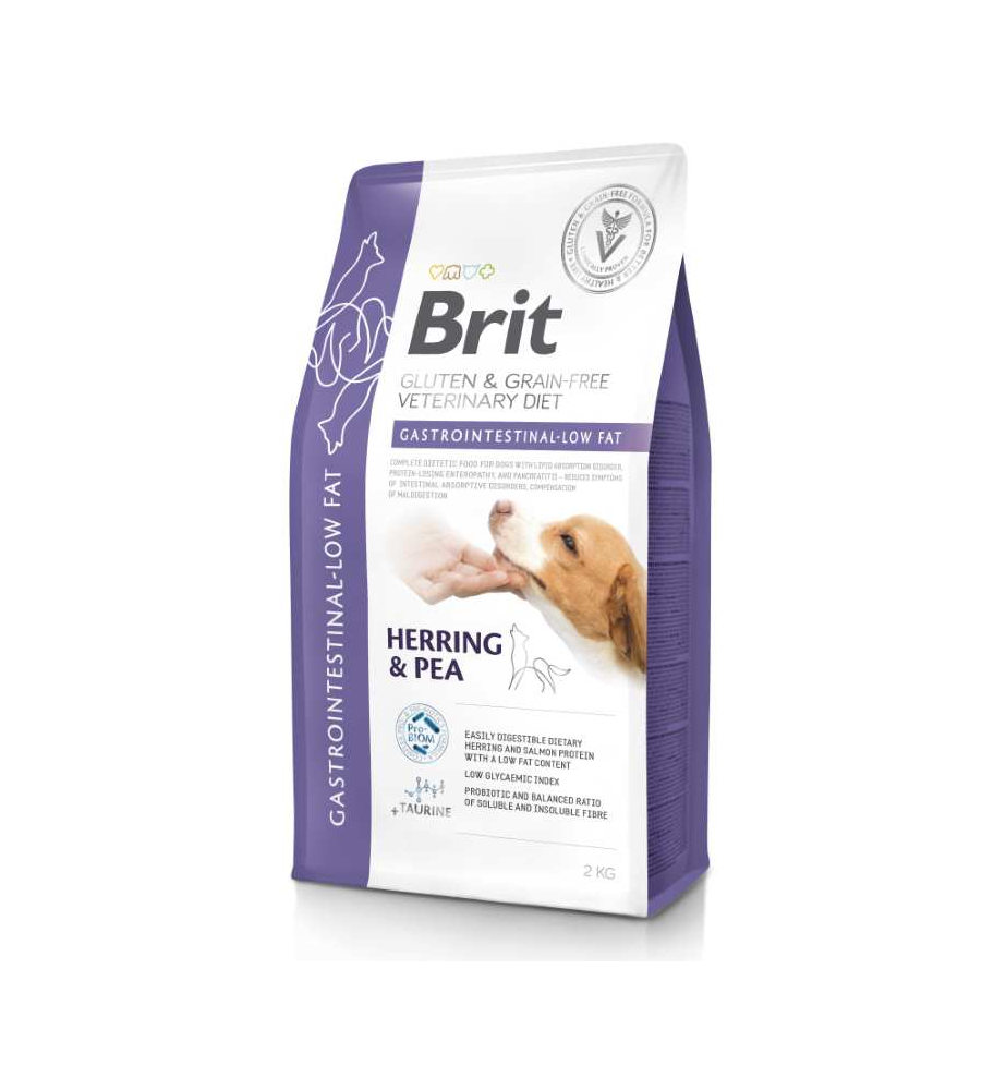 Brit Grain Free Veterinary Diet Gastrointestinal Low Fat 2 kg