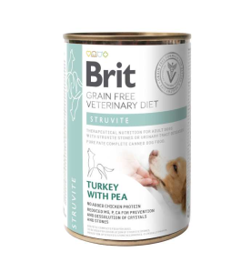Brit Grain Free Veterinary Diet Struvite Blik - 6 x 400 gram