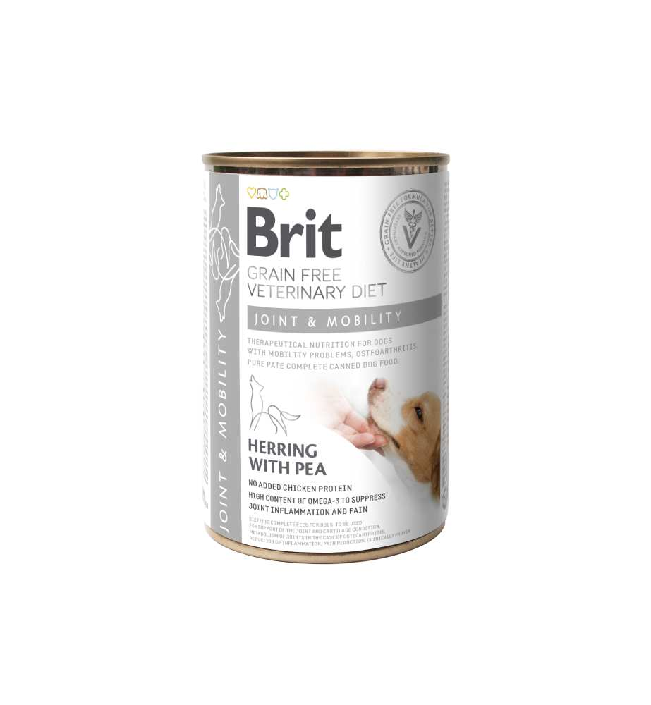 Brit Grain Free Veterinary Diet Joint & Mobility Blik - 6 x 400 gram