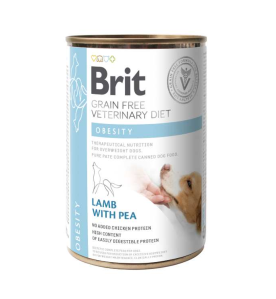 Brit Grain Free Veterinary Diet Obesity Blik - 6 x 400 gram