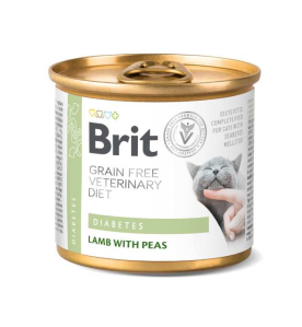 Brit Grain Free Veterinary Diet Diabetes Blik - 6 x 200 gram