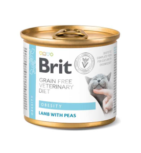 Brit Grain Free Veterinary Diet Obesity Blik - 6 x 200 gram
