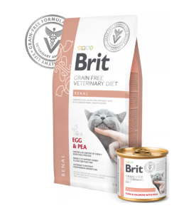 Brit Grain Free Veterinary Diet Renal Blik - 6 x 200 gram