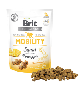 Brit Functional Snack Mobility Squid & Pineapple - 150 gram