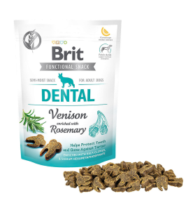 Brit Functional Snack Dental Venison & Rosemary - 150 gram