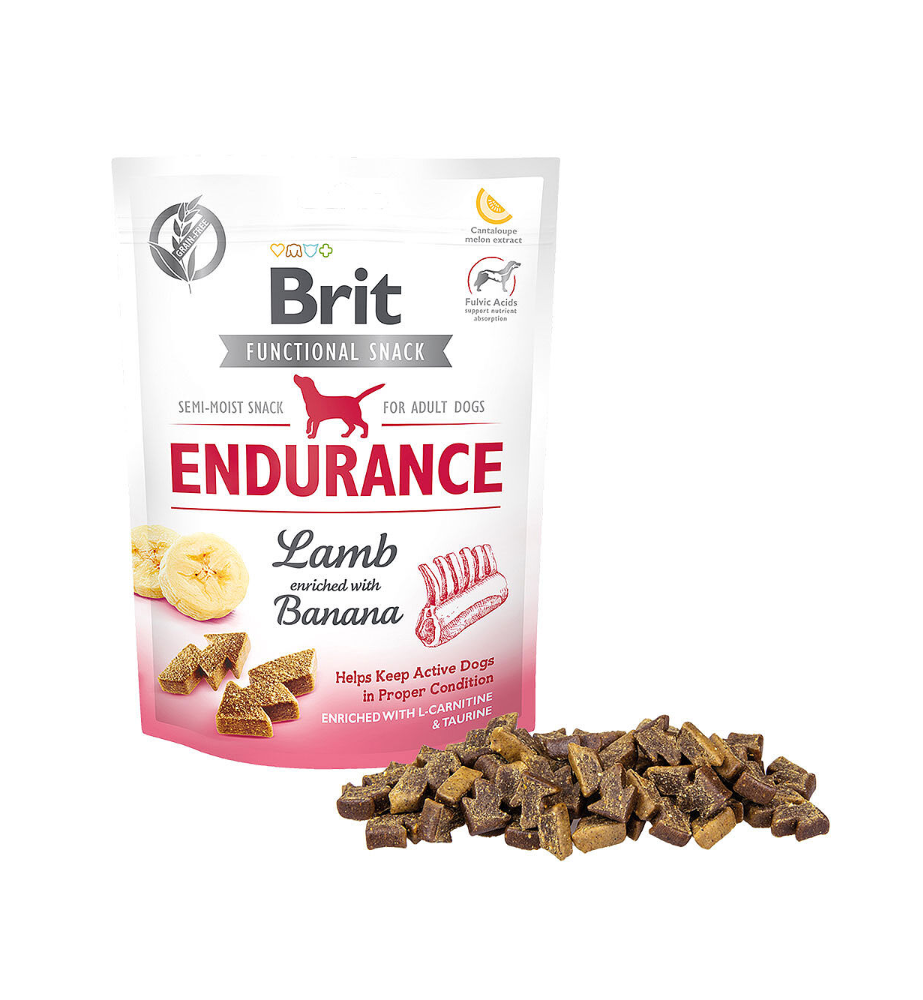 Brit Functional Snack Endurance Lamb & Banana - 150 gram