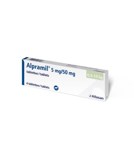 Alpramil Hond 5 mg / 50 mg (-10 kg)
