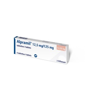 Alpramil Hond 12.5 mg / 125 mg (5 t/m 25 kg)
