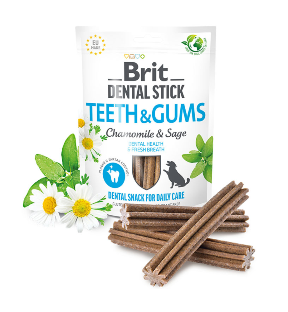 Brit Dental Stick Teeth & Gums Chamomile & Sage