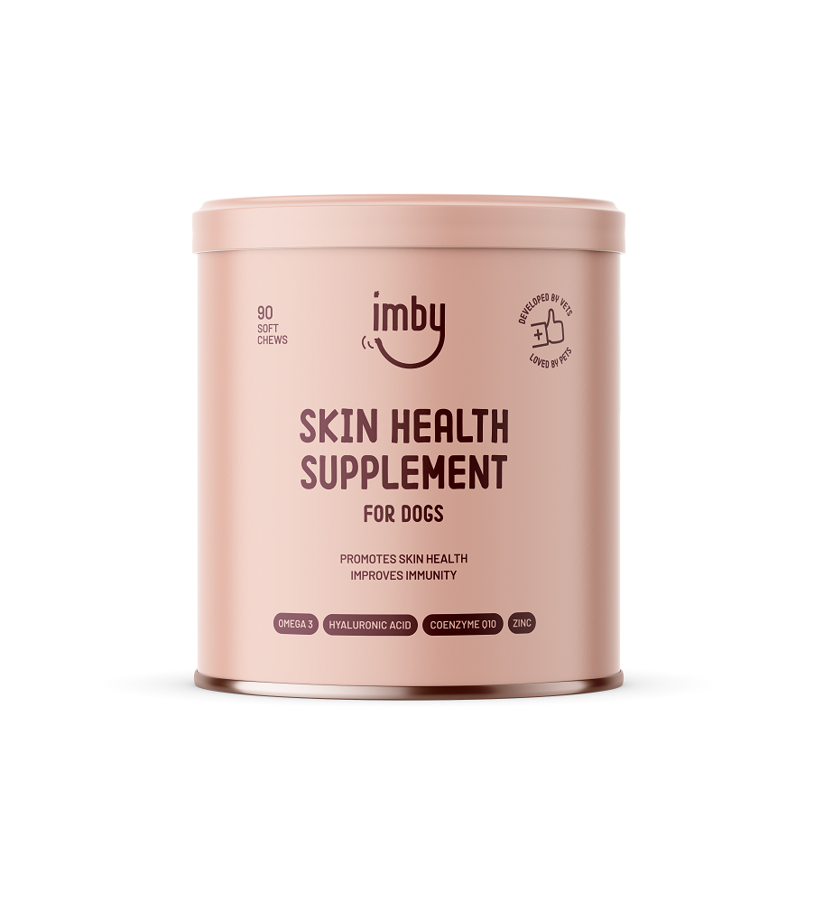 Imby Skin Health Supplement for Dogs - 90 Soft Chews