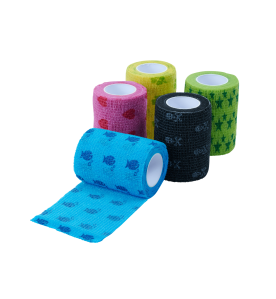KRUUSE Fun-Flex Pet Bandages - 7.5 cm x 4.5 m - 10 stuks