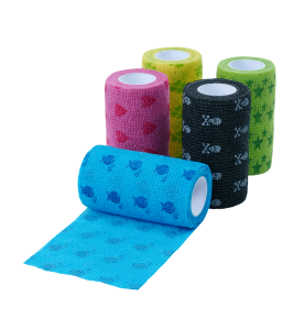 KRUUSE Fun-Flex Pet Bandages - 10 cm x 4.5 m - 10 stuks