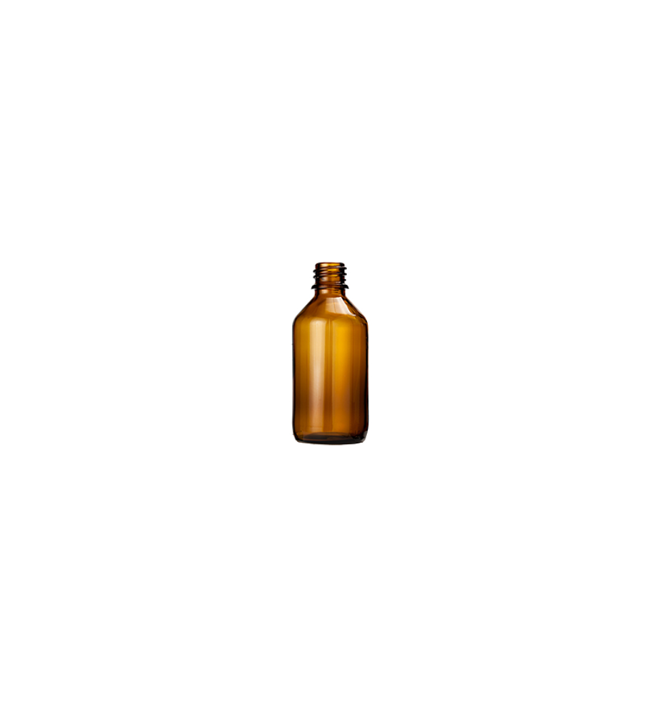 Druppelflacon Bruin Glas 50 ml (zonder dop) - 120 stuks