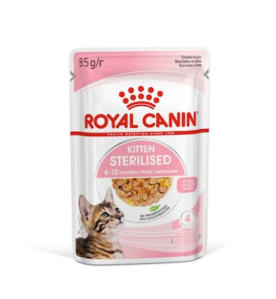 Royal Canin Kitten Sterilised Portie Jelly - 12 x 85 gram