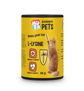 Excellent Pets Cat L-Lysine 50 gram